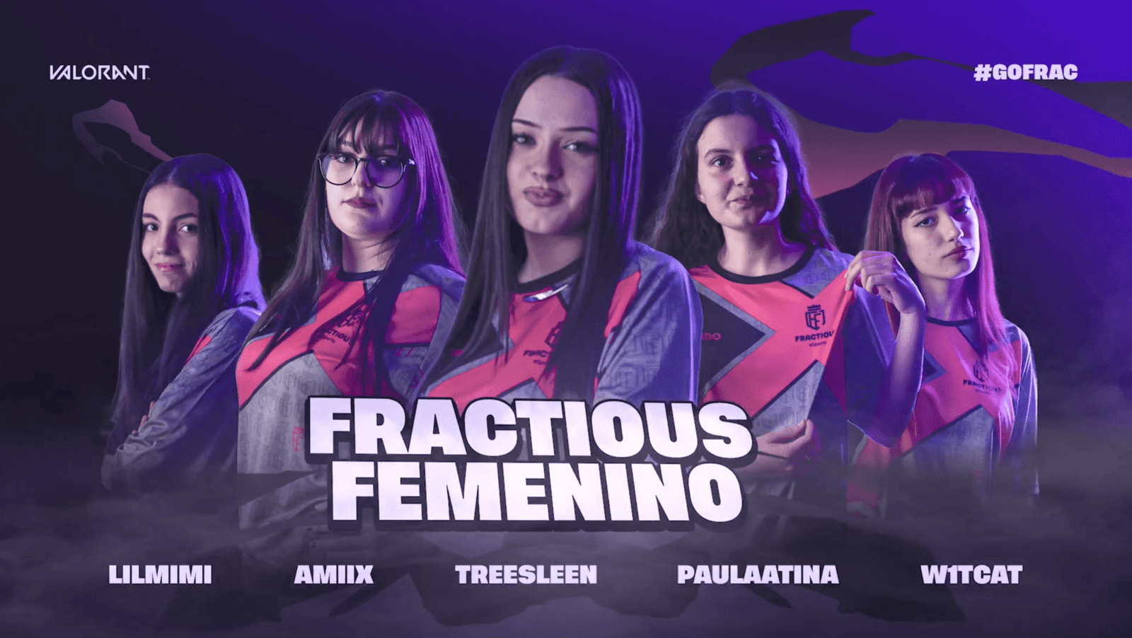 Roster femenino de Valorant