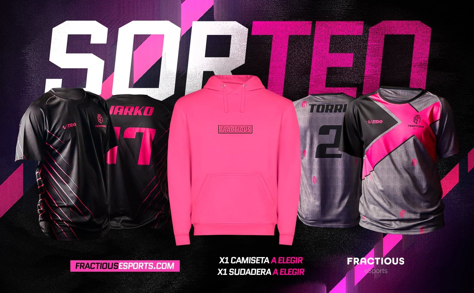 Presentación del primer merch + sorteo