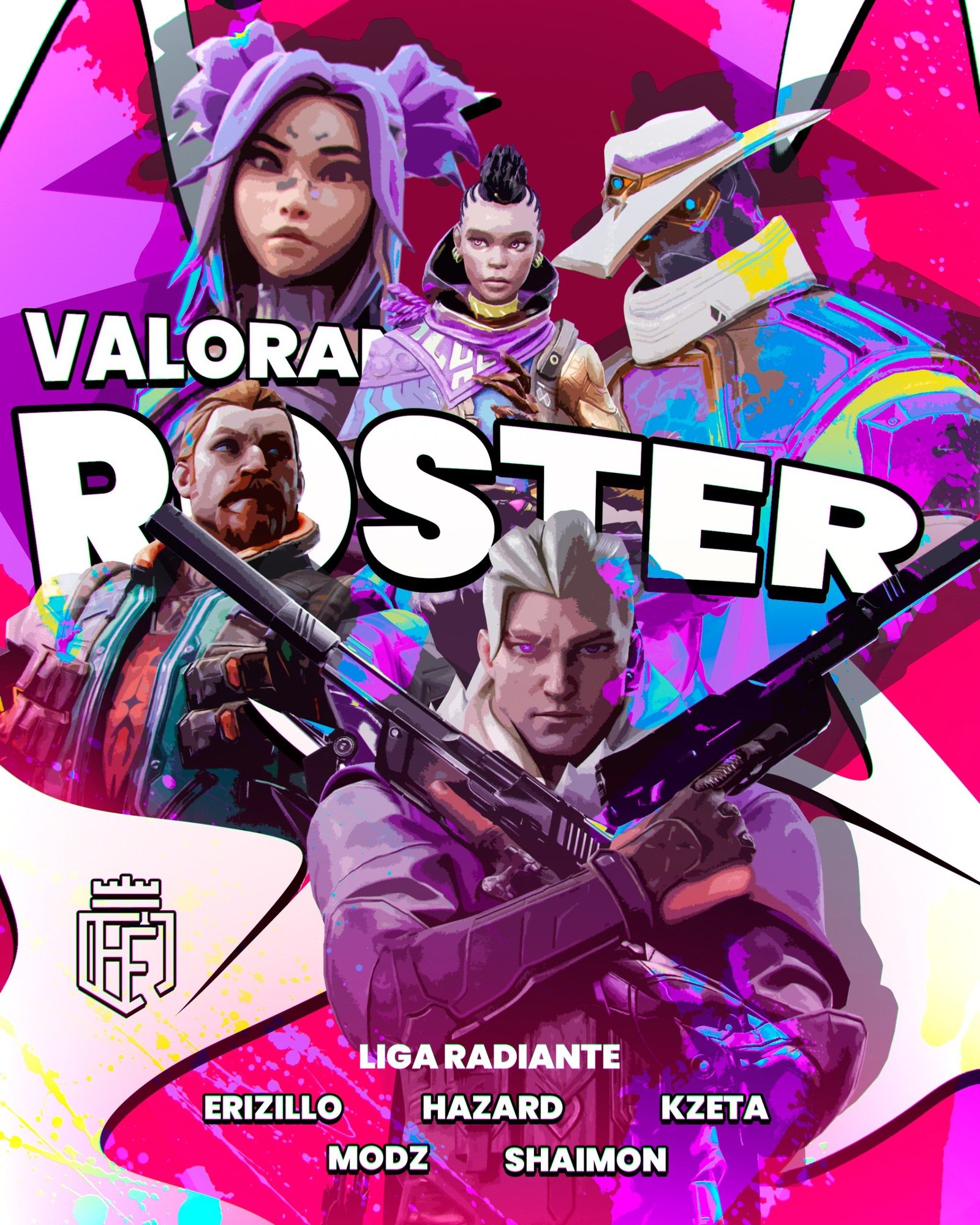 Presentación del primer roster de Liga Radiante