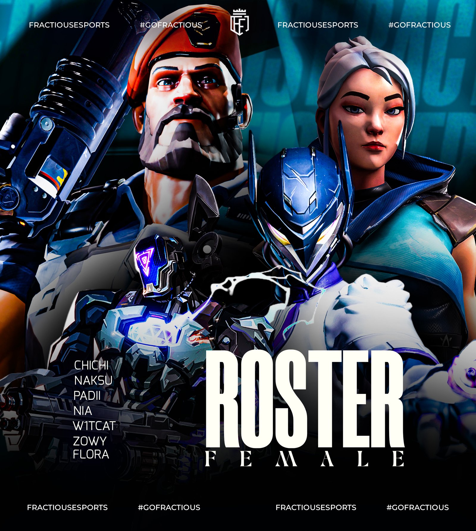 Presentación del roster femenino de Liga Radiante